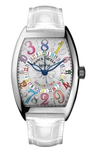 FRANCK MULLER 5850 TT CH COL ST W Cintree Curvex Totally Crazy Hour Replica Watch